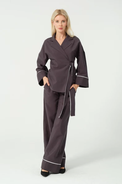 Kimono Takım Füme - 3
