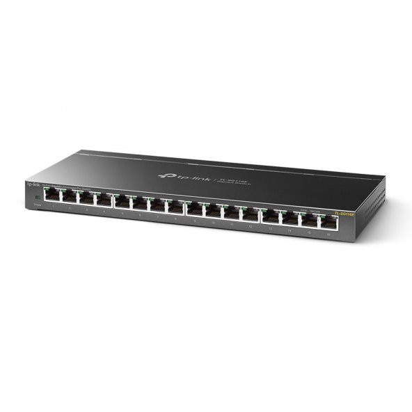 TP-LINK TL-SG116E 16PORT 10/100/1000 YÖNETİLEBİLİR SWITCH ürün görseli 1