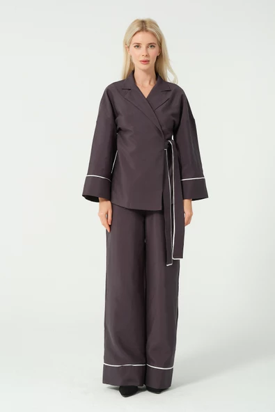 Kimono Takım Füme - 8