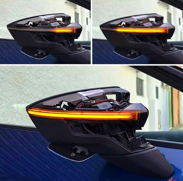 Seat Leon Fr Kayar Sinyal Dinamik Led 1 Çift 2013 Ve 2020 Arası Mk3 Ve Mk3.5 Kasa Uyumlu HEDİYELİ ürün görseli