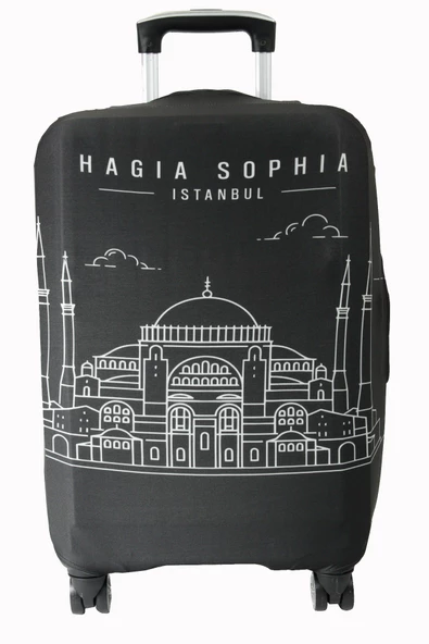 (My#119 Ayasofya / Hagia Sophia 1) VALİZ İÇİN KILIF - 4