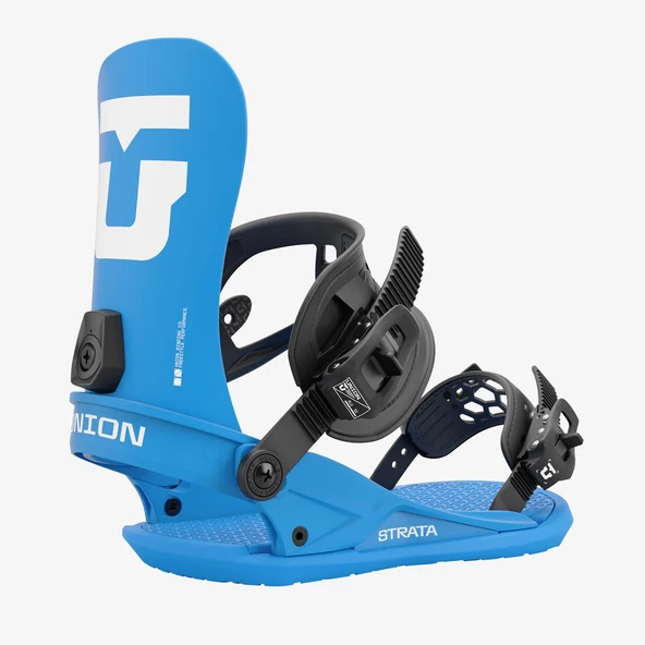 Union Strata Snowboard Bindings 2025 Blue