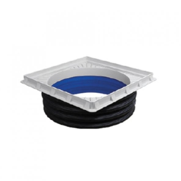 Ø 400 MM KORUGE BORU  UYUMLU PLASTİK RÖGAR MENHOL ÇERÇEVESİ