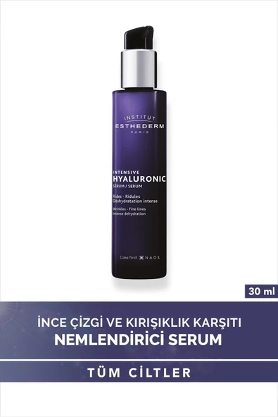 Intensive Hyaluronic Serum İnce Çizgi ve Kırışıklık Karşıtı Nemlendirici Yüz Bakım Serumu 30ML