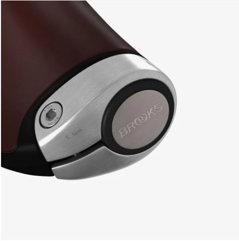 Brooks Gp1 Ergonomik 1X130MM – 1X95MM Deri Elcik (Kahverengi / Gümüş) - 3
