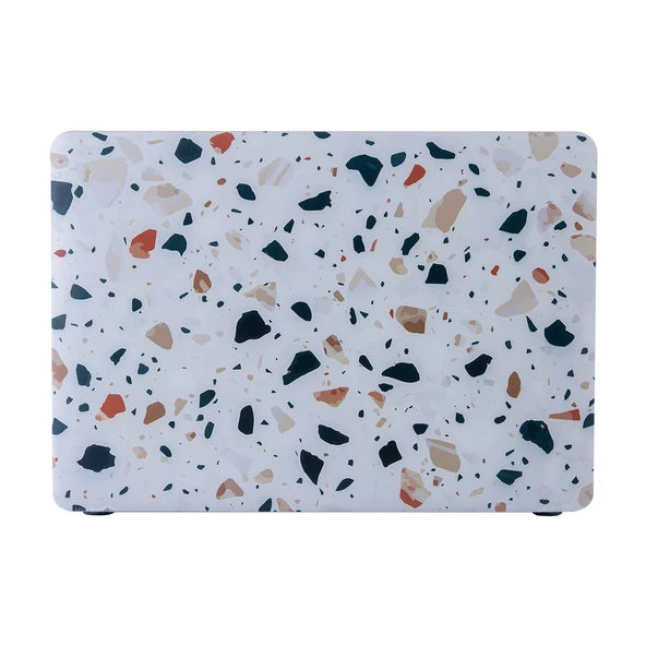 Macbook Pro Kılıf 13 inç M1-M2, TerrazzoNL (Type-c'li Model)A2338 A2289 A2251 A1706-08 A1989 A2159 ile Uyumlu - Resim 5