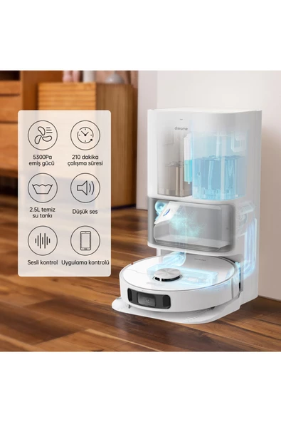 Dreame Bot L10s Ultra Çöp İstasyonlu Akıllı Robot Süpürge - 2