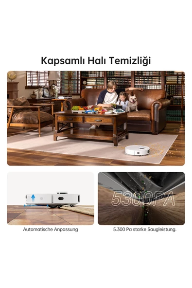 Dreame Bot L10s Ultra Çöp İstasyonlu Akıllı Robot Süpürge - 6