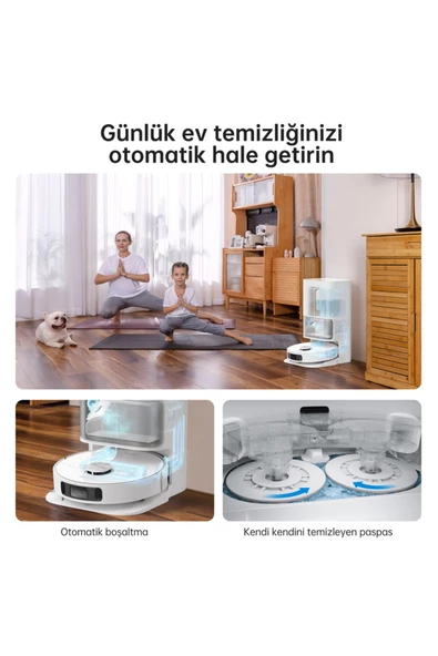 Dreame Bot L10s Ultra Çöp İstasyonlu Akıllı Robot Süpürge - 3