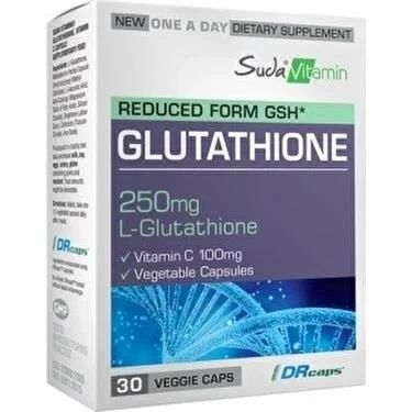 Suda Vitamin Glutathione 250 mg 30 Vegan Kapsül