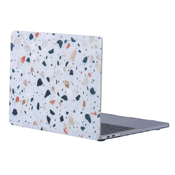 Macbook Air Kılıf 13 inç TerrazzoNL (Eski USB'li Model 2010-2017) A1369 A1466 ile Uyumlu - Resim 2