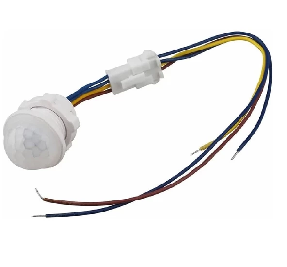 220v Pır Hareket Sensörü 25cm Kablolu Led Lamba Tavan Işık - 2