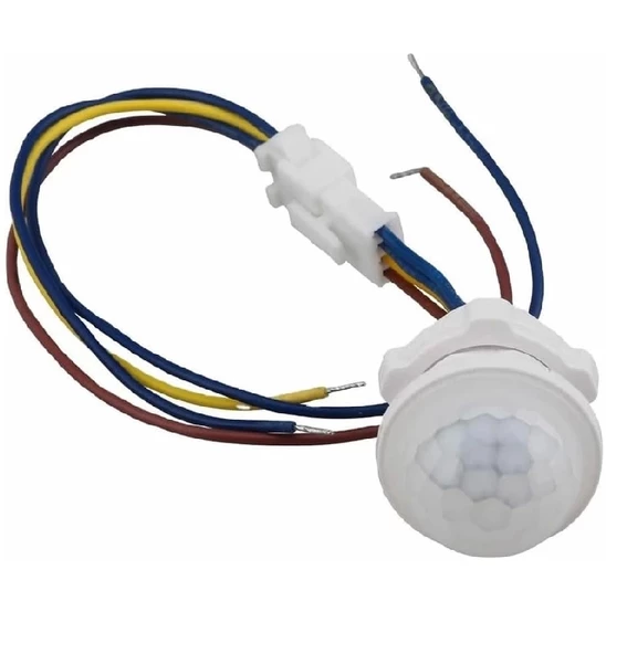 220v Pır Hareket Sensörü 25cm Kablolu Led Lamba Tavan Işık - 4