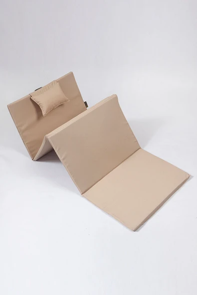 Katlanır Taşınabilir Çanta Şezlong Minderi, Yastıklı - 4