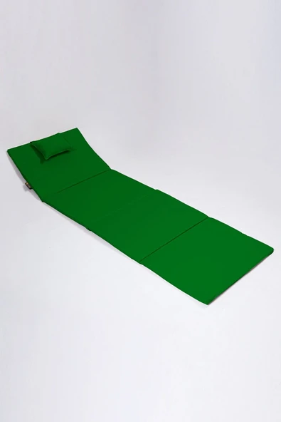 Katlanır Taşınabilir Çanta Şezlong Minderi, Yastıklı - 3