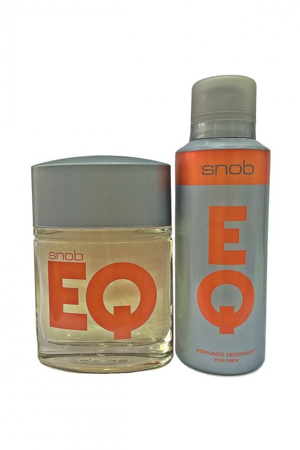 Snob Eq Edt 100 Ml + Deo Sprey 150 Ml Erkek Parfüm Seti