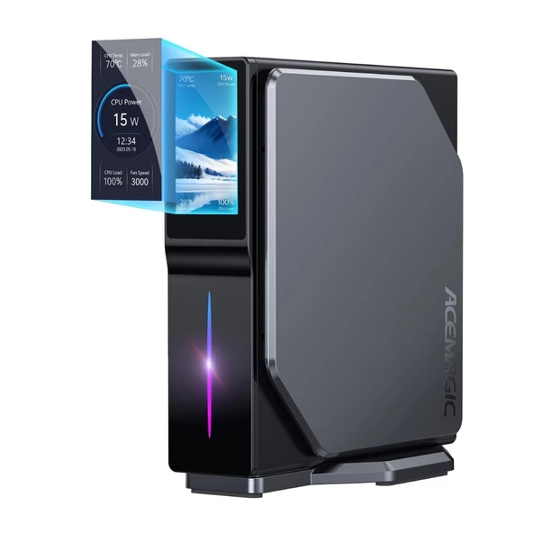Acemagic S1-1 Intel N100 16GB DDR4 Ram 1TB M.2 NVMe SSD Intel UHD Grafik Win11 PRO Mini PC