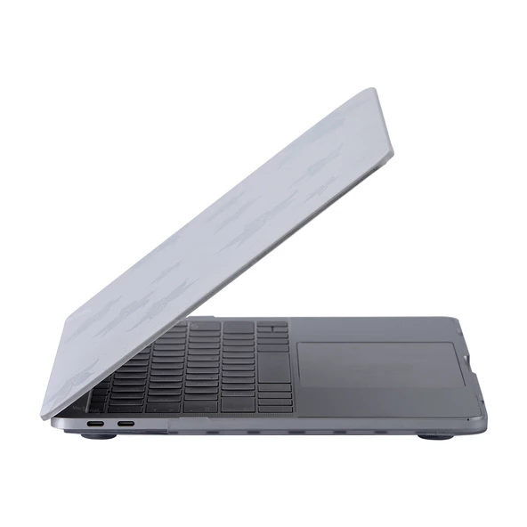 Macbook Air M1 Kılıf 13 inç Flower05NL (TouchID'li M1 Air) A2337 A2179 A1932 ile Uyumlu - 10