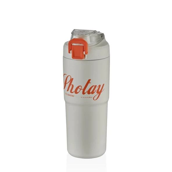 Shotay Tween Çelik Termos Matara 750Ml Beyaz