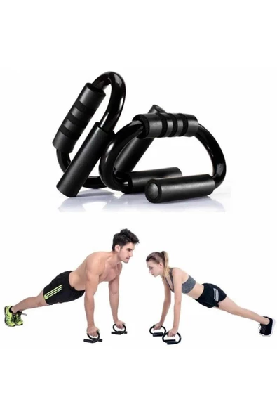 Metal Push Up Stand Profesyonel Şınav Aleti Push Up Bar Egzersiz Aleti Şınav Bar - 6