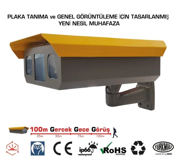 OiS XTR 202 IR Gece Görüşlü Kamera Muhafazası 100 Metre - 5