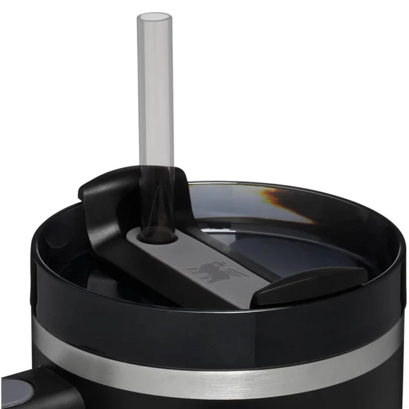 Stanley 10-11673-007 Quencher 1.18 Litre Pipetli Çelik Termos - Siyah - 4