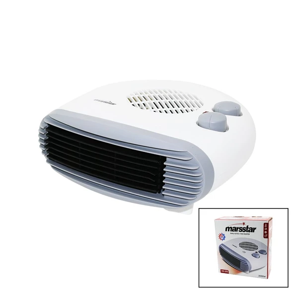 2IN1 = SICAK - SOĞUK  TURBO FANLI ISITICI   2 KADEME SICAK - 1 KADEME SERİN   2000W  MS-200 (4825)