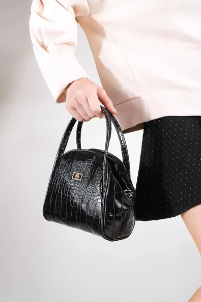 HEBBS Kadın El&Omuz Çantası siyah - Resim 3