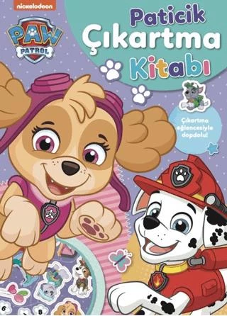 Paw Patrol Paticik Çıkartma Kitabı ürün görseli 1