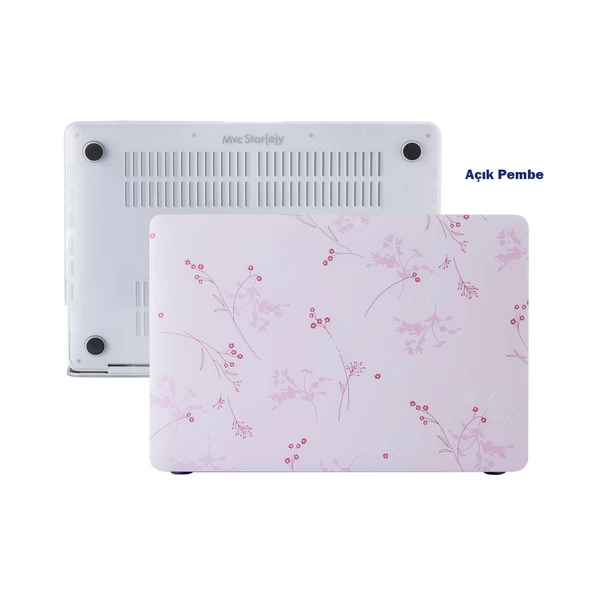 Macbook Air Kılıf 13 inç Flower05NL (Eski USB'li Model 2010-2017) A1369 A1466 ile Uyumlu - 3