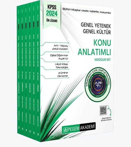 Kpss Ön Lisans Konu Anlatımlı Modüler Set 6 Kitap 2024