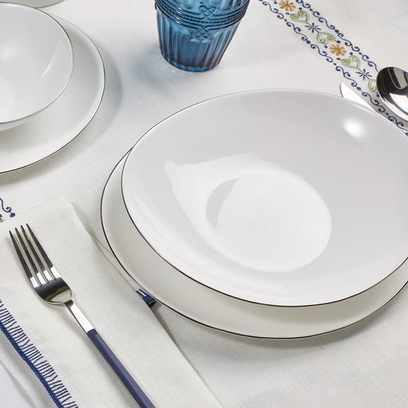 Karaca Pure 24 Parça 6 Kişilik Yemek Takımı - 3
