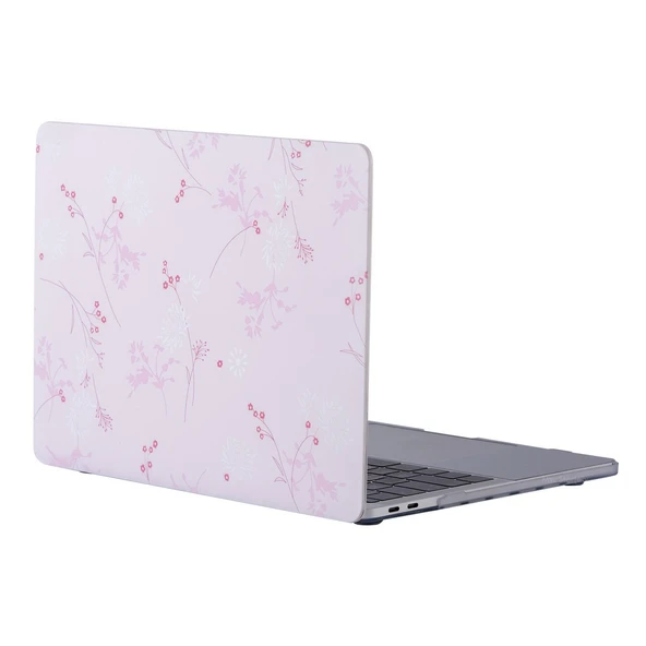 Macbook Air Kılıf 13 inç Flower05NL (Eski USB'li Model 2010-2017) A1369 A1466 ile Uyumlu - Resim 2
