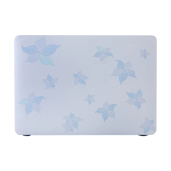 Macbook Air Kılıf 13 inç Flower05NL (Eski USB'li Model 2010-2017) A1369 A1466 ile Uyumlu - Resim 4