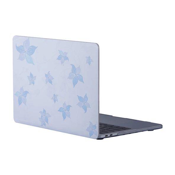 Macbook Air Kılıf 13 inç Flower05NL (Eski USB'li Model 2010-2017) A1369 A1466 ile Uyumlu - 6