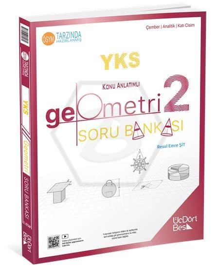 2025 Yks Geometri 2 Konu Anlatımlı Soru Bankası ürün görseli 1