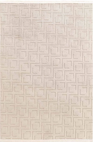 GÜMÜŞSUYU DECO GEO 15868 HALI KAHVE - 1