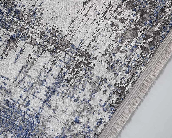 GÜMÜŞSUYU BLACK&BROWN 15457 HALI MAVİ - 4