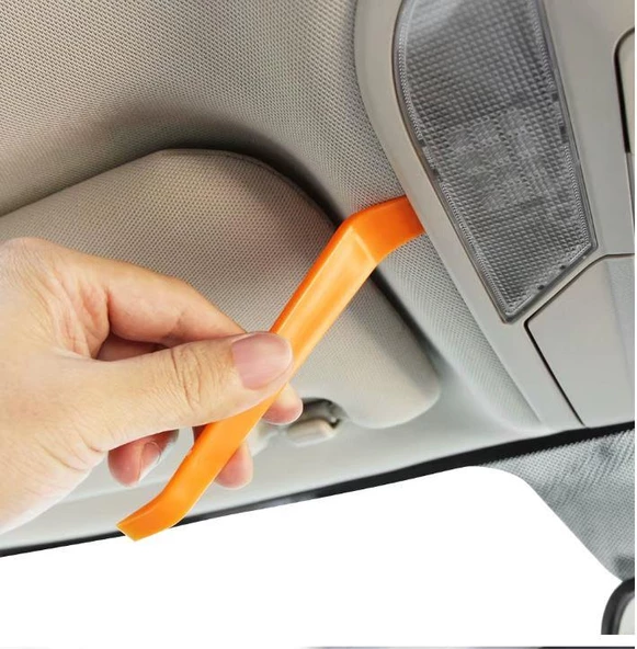 4 Parça Trim Sökme Aparatı Araç İçi Plastik Kaplama Panel Sökme Aparat Seti Araç İçi Oto Teyp Döşeme Sökme Seti - 3