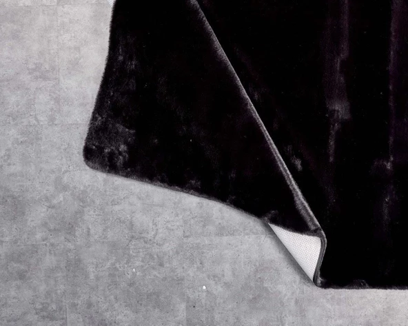 GÜMÜŞSUYU DECO SOFT 15314 HALI SİYAH - 6