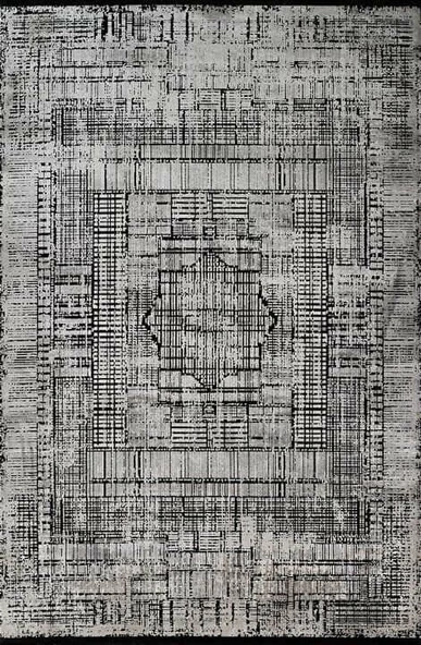 GÜMÜŞSUYU TİERRA 12894 HALI GRİ