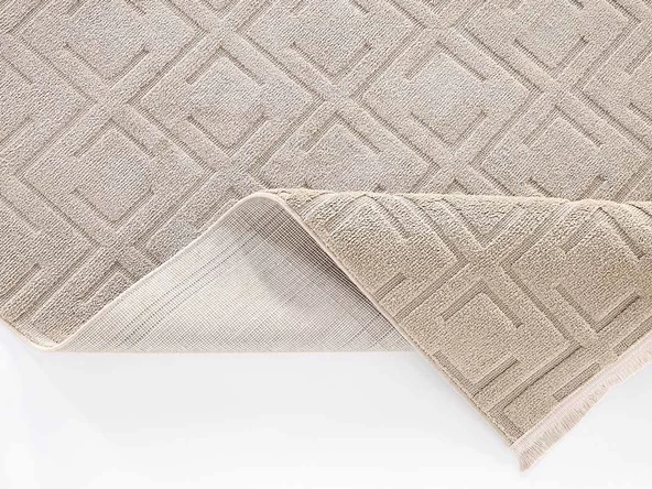 GÜMÜŞSUYU DECO GEO 15868 HALI KAHVE - 3