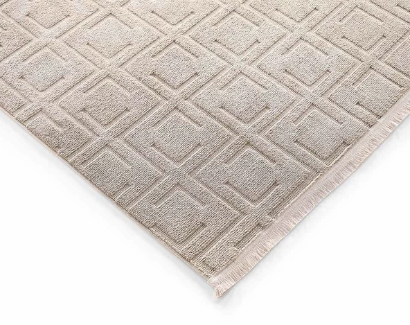 GÜMÜŞSUYU DECO GEO 15868 HALI KAHVE - 4