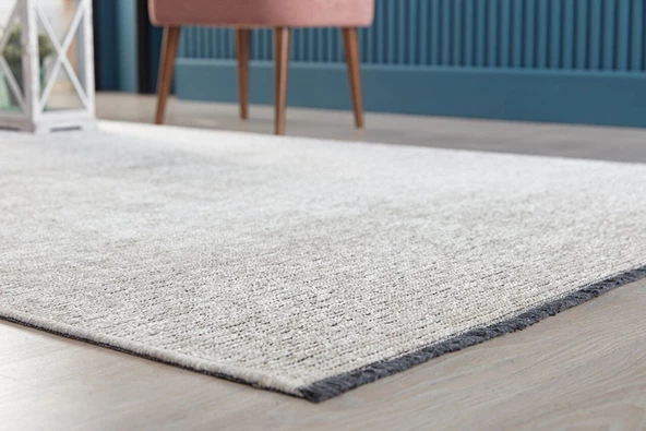 GÜMÜŞSUYU DECO FASHİON 14017 HALI KREM - 3