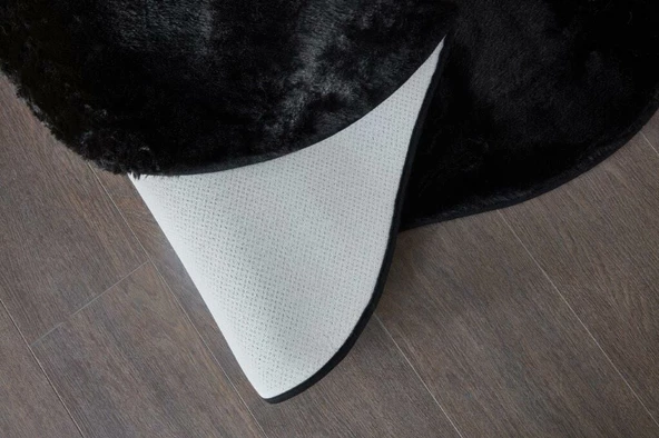 GÜMÜŞSUYU DECO SOFT 15314 DAİRE HALI SİYAH - 5