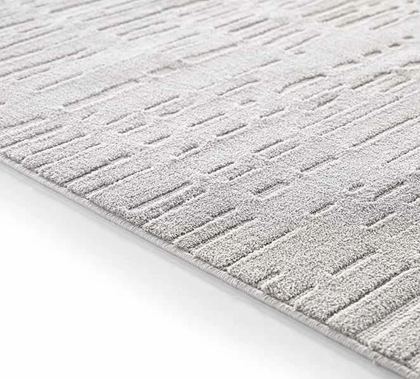 GÜMÜŞSUYU DECO GEO 15867 HALI GRİ - 2