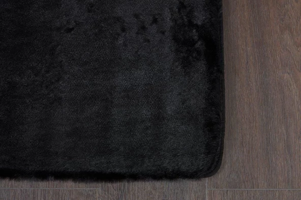 GÜMÜŞSUYU DECO SOFT 15314 HALI SİYAH - 5