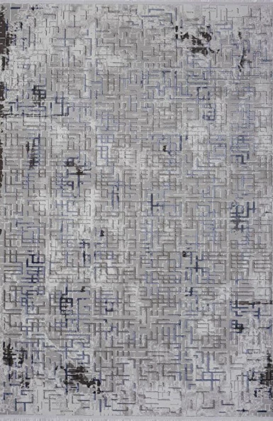 GÜMÜŞSUYU VİERA 13541 HALI MAVİ ürün görseli 1