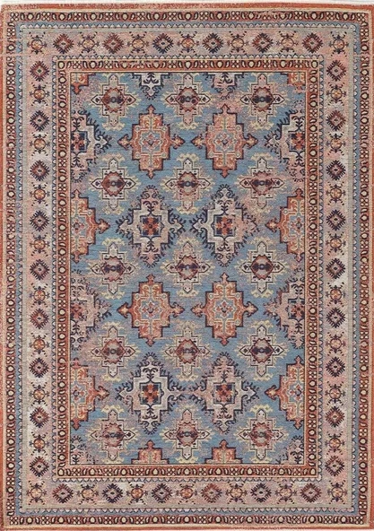 GÜMÜŞSUYU DECO ANATOLİA 15918 HALI MAVİ - 1