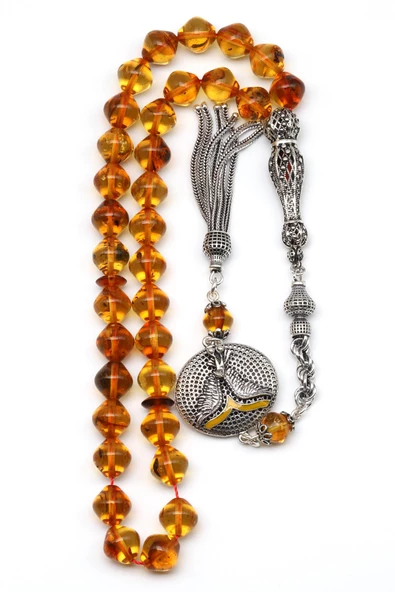 Damla Kehribar İstanbul Kesim Tesbih Litvanya Sertifikalı - 2